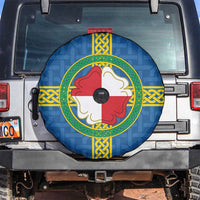 Pembrokeshire Wales Spare Tire Cover Flag And Map Celtic Style - Wonder Print Shop