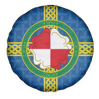 Pembrokeshire Wales Spare Tire Cover Flag And Map Celtic Style - Wonder Print Shop