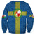 Pembrokeshire Wales Sweatshirt Flag And Map Celtic Style - Wonder Print Shop