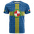Pembrokeshire Wales T Shirt Flag And Map Celtic Style - Wonder Print Shop