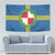 Pembrokeshire Wales Tapestry Flag And Map Celtic Style - Wonder Print Shop