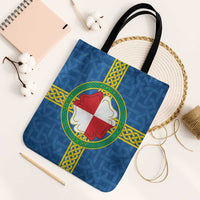 Pembrokeshire Wales Tote Bag Flag And Map Celtic Style - Wonder Print Shop