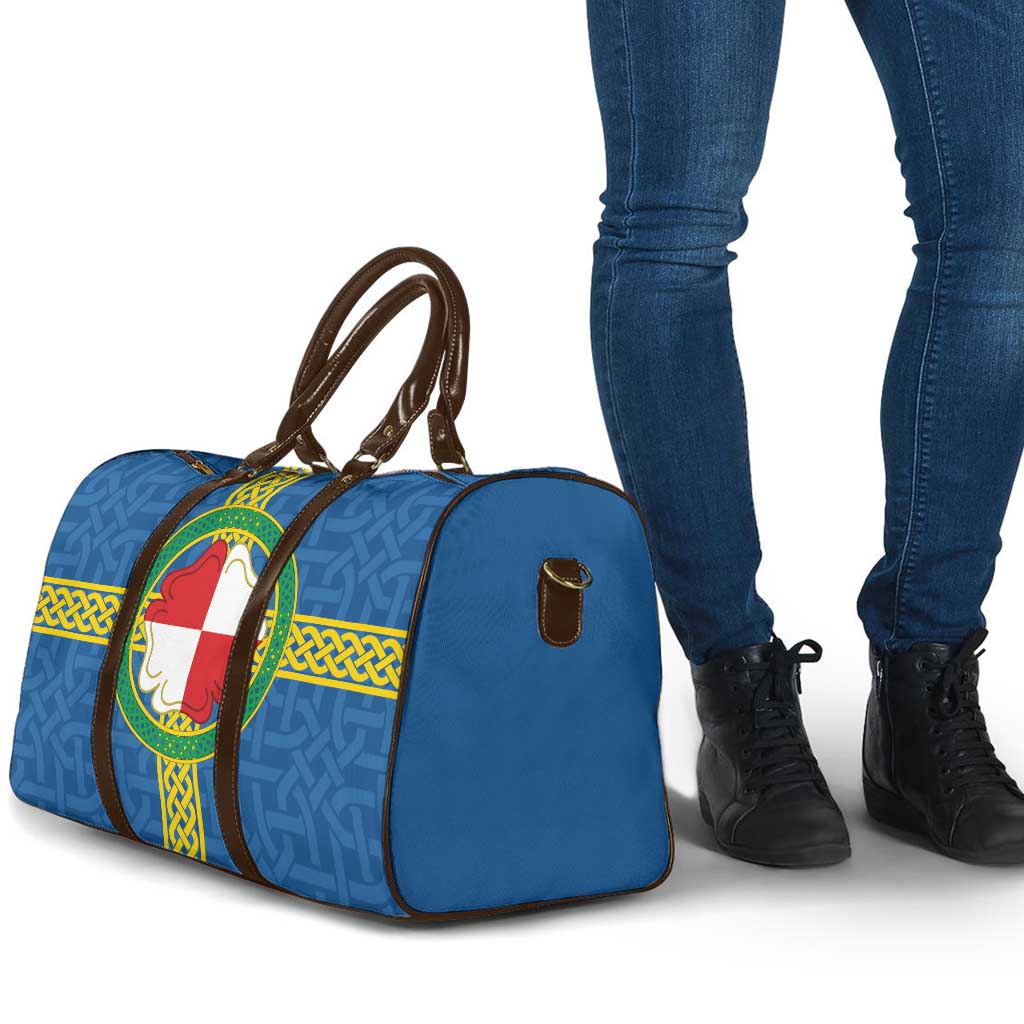 Pembrokeshire Wales Travel Bag Flag And Map Celtic Style - Wonder Print Shop