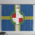 Pembrokeshire Wales Window Curtain Flag And Map Celtic Style - Wonder Print Shop
