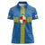 Pembrokeshire Wales Women Polo Shirt Flag And Map Celtic Style - Wonder Print Shop