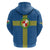 Pembrokeshire Wales Zip Hoodie Flag And Map Celtic Style - Wonder Print Shop