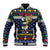 Personalized Pembrokeshire Wales Christmas Baseball Jacket The Lovespoon Puffin - Wonder Print Shop