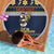 Personalized Pembrokeshire Wales Christmas Beach Blanket The Lovespoon Puffin - Wonder Print Shop