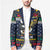 Personalized Pembrokeshire Wales Christmas Blazer The Lovespoon Puffin - Wonder Print Shop