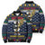 Personalized Pembrokeshire Wales Christmas Bomber Puffer Jacket The Lovespoon Puffin - Wonder Print Shop