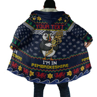 Personalized Pembrokeshire Wales Christmas Cloak The Lovespoon Puffin - Wonder Print Shop
