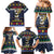 Personalized Pembrokeshire Wales Christmas Family Matching Mermaid Dress and Hawaiian Shirt The Lovespoon Puffin - Wonder Print Shop