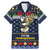 Personalized Pembrokeshire Wales Christmas Family Matching Mermaid Dress and Hawaiian Shirt The Lovespoon Puffin - Wonder Print Shop