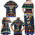 Personalized Pembrokeshire Wales Christmas Family Matching Off Shoulder Maxi Dress and Hawaiian Shirt The Lovespoon Puffin - Wonder Print Shop