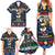 Personalized Pembrokeshire Wales Christmas Family Matching Summer Maxi Dress and Hawaiian Shirt The Lovespoon Puffin - Wonder Print Shop
