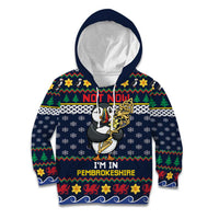 Personalized Pembrokeshire Wales Christmas Kid Hoodie The Lovespoon Puffin - Wonder Print Shop