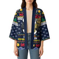 Personalized Pembrokeshire Wales Christmas Kimono The Lovespoon Puffin - Wonder Print Shop