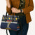 Personalized Pembrokeshire Wales Christmas Leather Bag The Lovespoon Puffin - Wonder Print Shop
