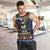 Personalized Pembrokeshire Wales Christmas Men Tank Top The Lovespoon Puffin - Wonder Print Shop