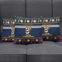 Personalized Pembrokeshire Wales Christmas Pillow Cover The Lovespoon Puffin - Wonder Print Shop