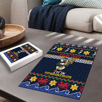Personalized Pembrokeshire Wales Christmas Puzzle The Lovespoon Puffin - Wonder Print Shop