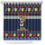 Personalized Pembrokeshire Wales Christmas Shower Curtain The Lovespoon Puffin - Wonder Print Shop