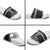 Personalized Pembrokeshire Wales Christmas Slide Sandals The Lovespoon Puffin - Wonder Print Shop