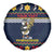 Personalized Pembrokeshire Wales Christmas Spare Tire Cover The Lovespoon Puffin - Wonder Print Shop