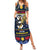 Personalized Pembrokeshire Wales Christmas Summer Maxi Dress The Lovespoon Puffin - Wonder Print Shop