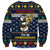 Personalized Pembrokeshire Wales Christmas Sweatshirt The Lovespoon Puffin - Wonder Print Shop