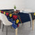 Personalized Pembrokeshire Wales Christmas Tablecloth The Lovespoon Puffin - Wonder Print Shop
