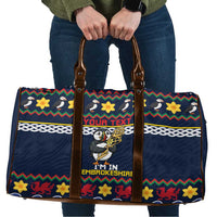 Personalized Pembrokeshire Wales Christmas Travel Bag The Lovespoon Puffin - Wonder Print Shop