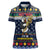 Personalized Pembrokeshire Wales Christmas Women Polo Shirt The Lovespoon Puffin - Wonder Print Shop