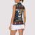 Personalized Pembrokeshire Wales Christmas Women Sleeveless Polo Shirt The Lovespoon Puffin - Wonder Print Shop