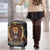 Jamaica Rasta Lion Luggage Cover Reggae Lion Breaking Wall Design - Wonder Print Shop