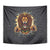 Jamaica Rasta Lion Tapestry Reggae Lion Breaking Wall Design - Wonder Print Shop