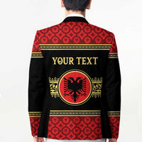Personalized Albania Eagle Blazer Red and Black Heritage - Wonder Print Shop