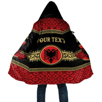 Personalized Albania Eagle Cloak Red and Black Heritage - Wonder Print Shop