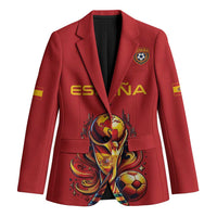 Custom World Football 2026 Spain Blazer Road To Champions Dream - Wonder Print Shop