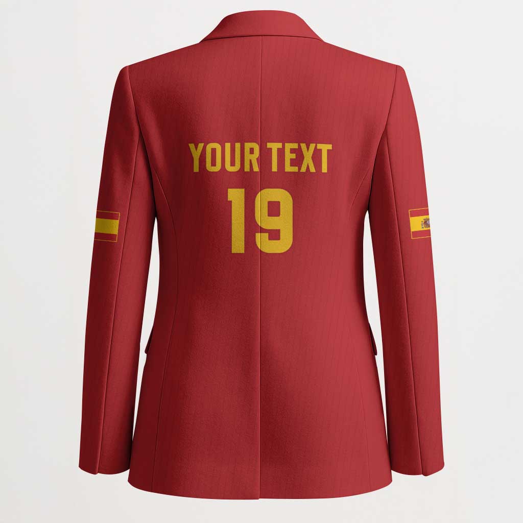 Custom World Football 2026 Spain Blazer Road To Champions Dream - Wonder Print Shop