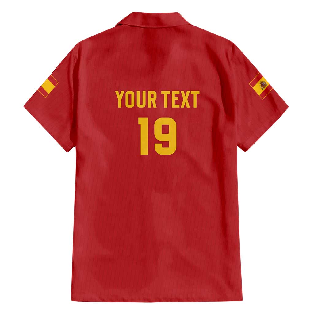 Custom World Football 2026 Spain Hawaiian Shirt Road To Champions Dream - Wonder Print Shop