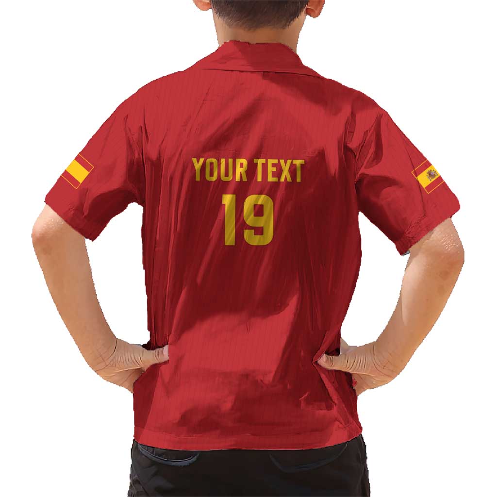 Custom World Football 2026 Spain Hawaiian Shirt Road To Champions Dream - Wonder Print Shop