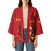 Custom World Football 2026 Spain Kimono Road To Champions Dream - Wonder Print Shop