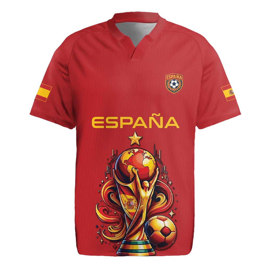 Custom World Football 2026 Spain Rugby Jersey Road To Champions Dream - Wonder Print Shop
