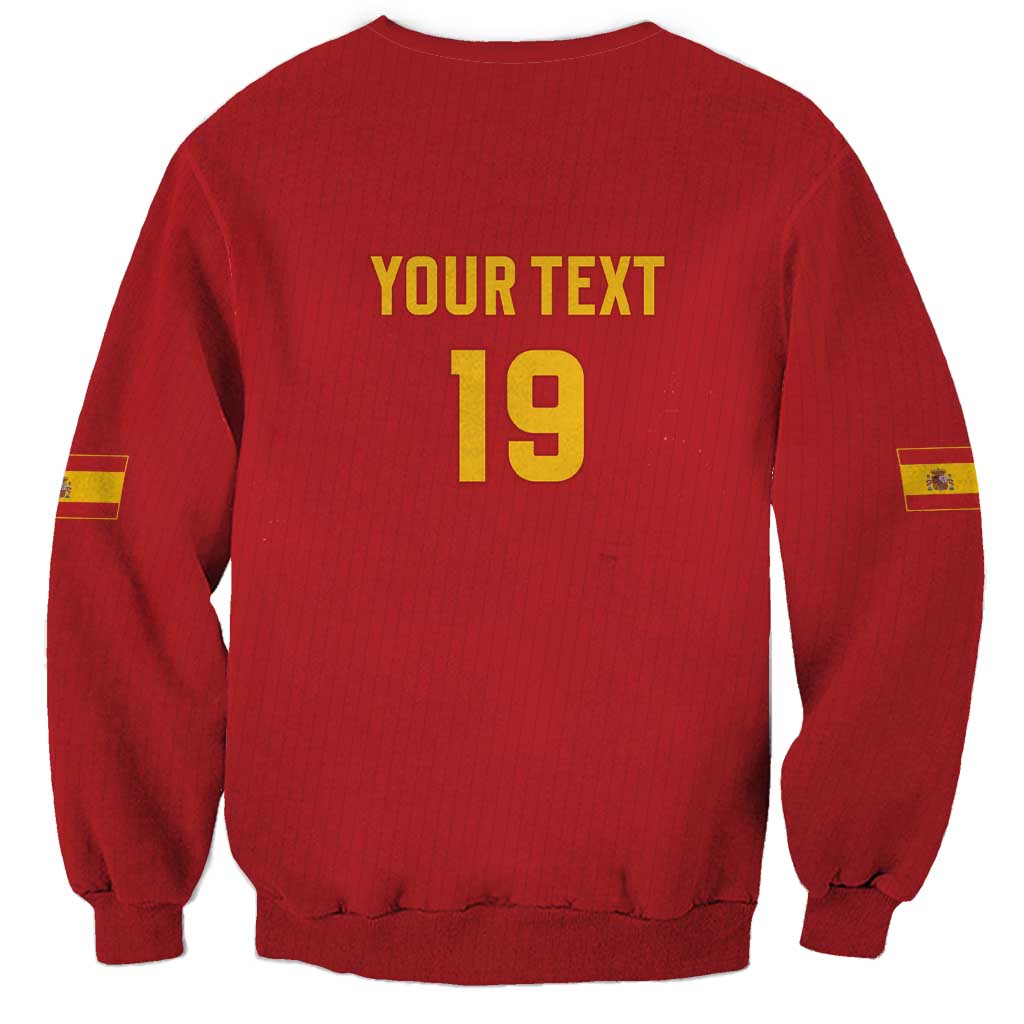 Custom World Football 2026 Spain Sweatshirt Road To Champions Dream - Wonder Print Shop