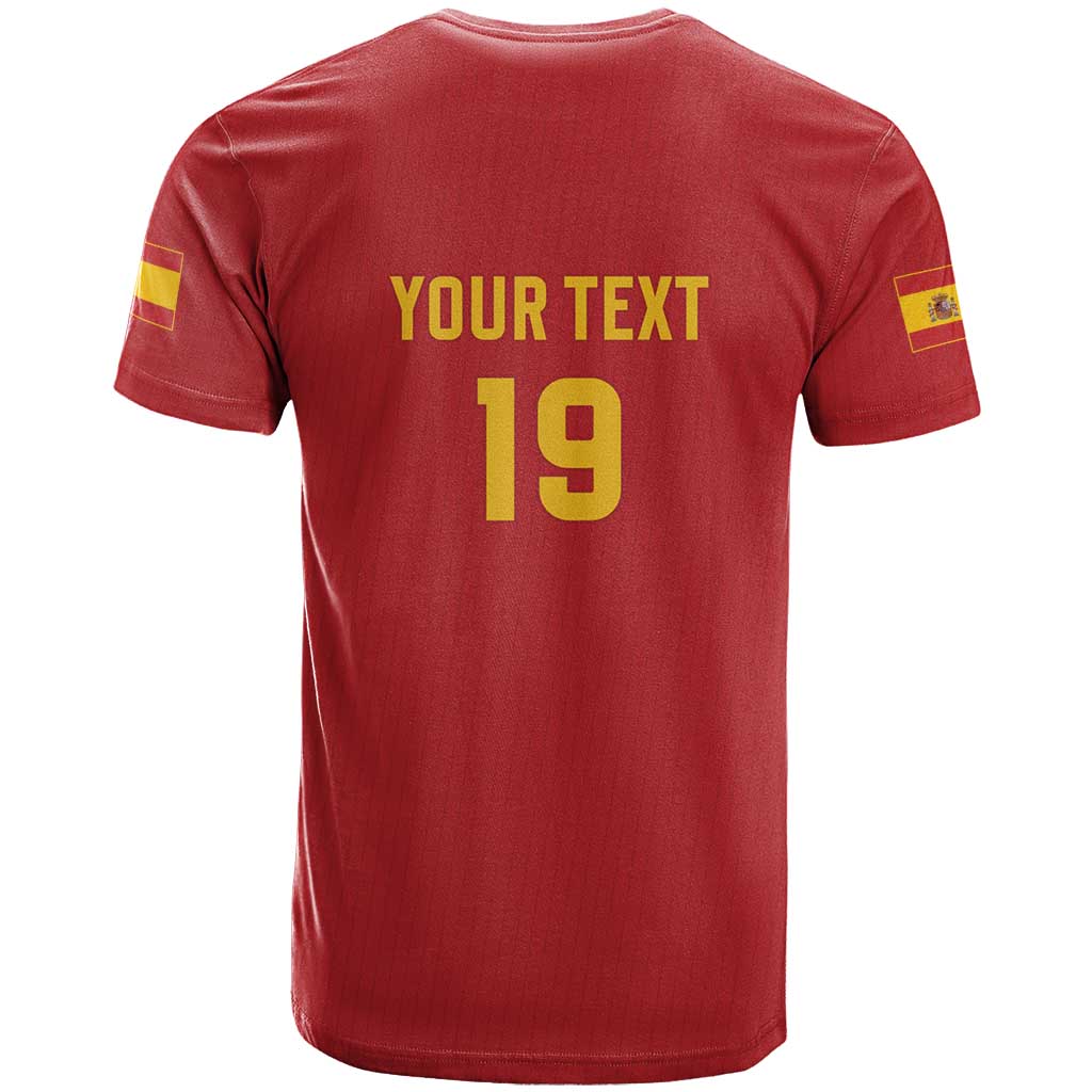 Custom World Football 2026 Spain T Shirt Road To Champions Dream - Wonder Print Shop