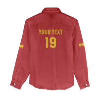Custom World Football 2026 Spain Women Casual Shirt Road To Champions Dream - Wonder Print Shop