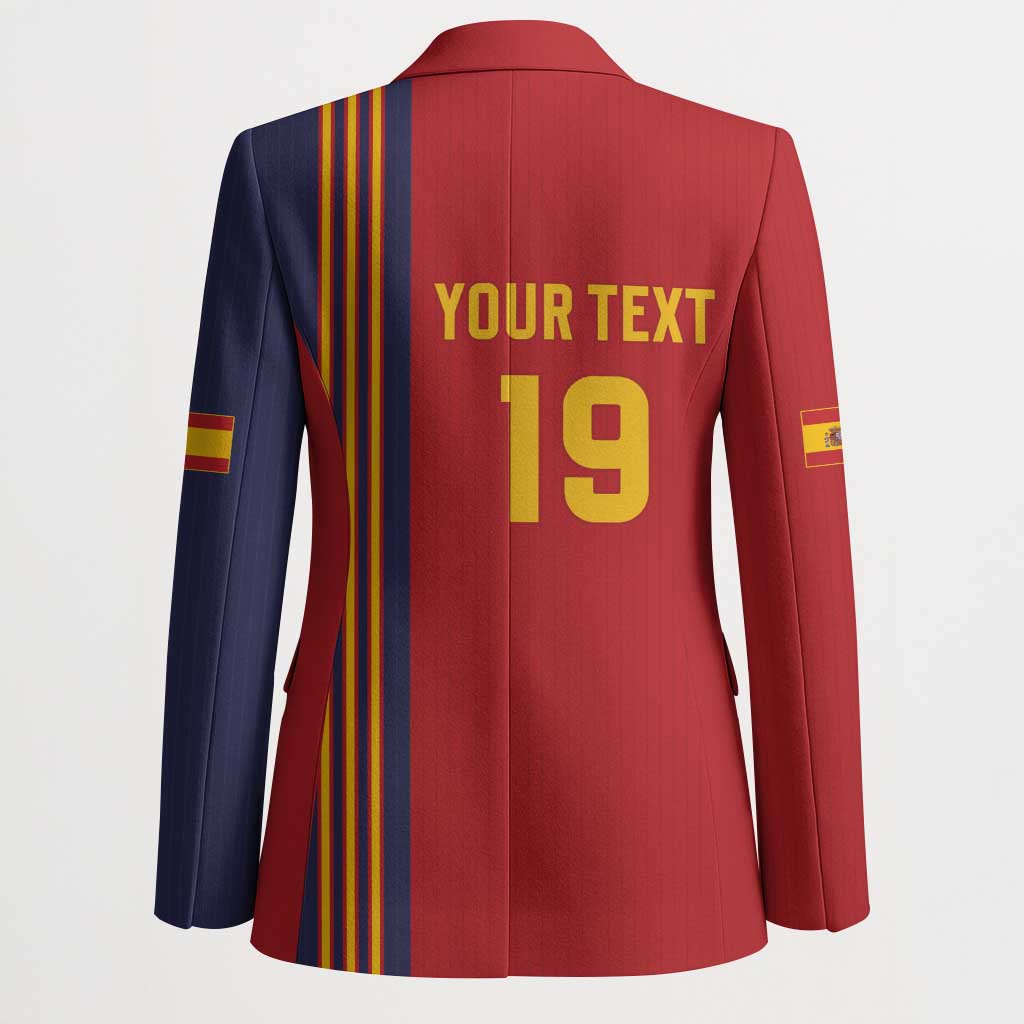 Custom World Football 2026 Spain Blazer Road To The Champions - Wonder Print Shop
