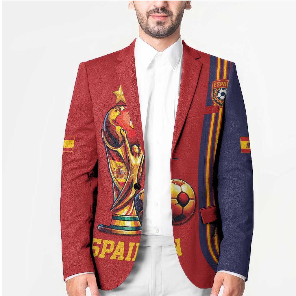 Custom World Football 2026 Spain Blazer Road To The Champions - Wonder Print Shop