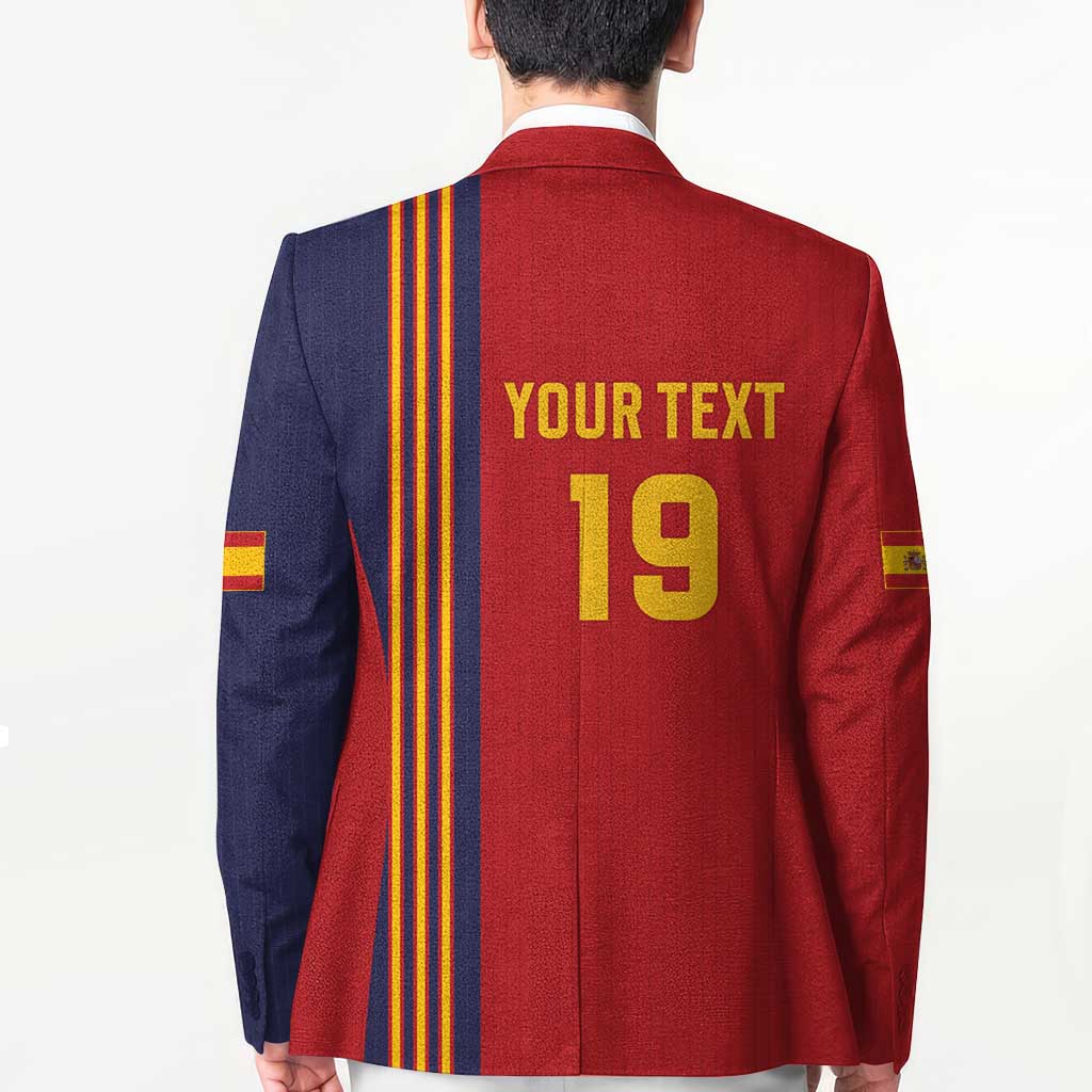 Custom World Football 2026 Spain Blazer Road To The Champions - Wonder Print Shop